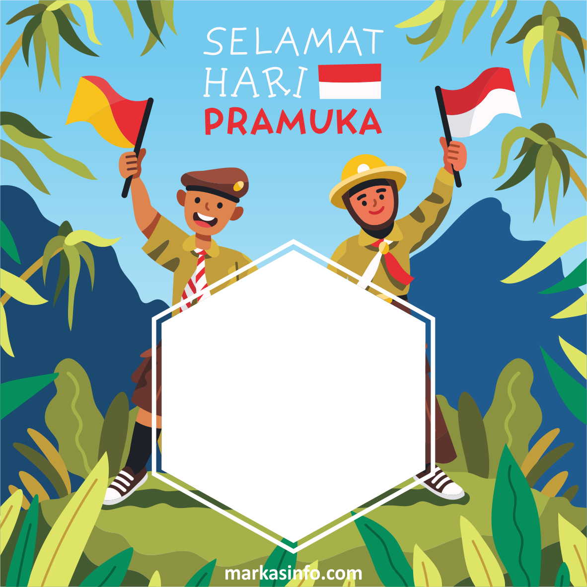 Twibbon Hari Pramuka 2021